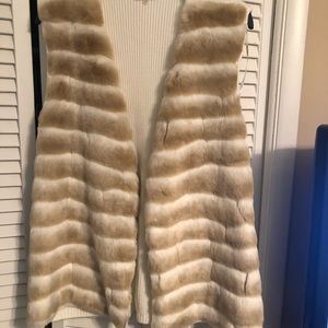 NWOT Calvin Klein Faux Fur Vest